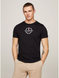 Футболка чоловіча Tommy Hilfiger Slim Fit Monotype Laurel Logo XL Black (MW34388) 2951511 фото 1
