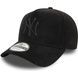 Кепка New Era Curved Brim Frame Faux Suede New York Yankees One size Black (60580814) 8958262 фото 3