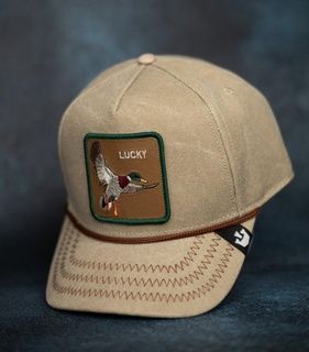 Кепка Goorin Bros Animal Farm Brim Lucky Duck Over One size Grey (101-1520-TAN) 4490022 фото