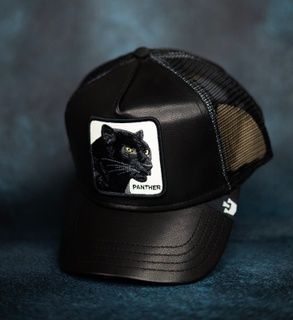 Кепка Goorin Bros Animal Farm PANTHER LEATHER Limited Collection One size Black (101-0846) 4817239 фото