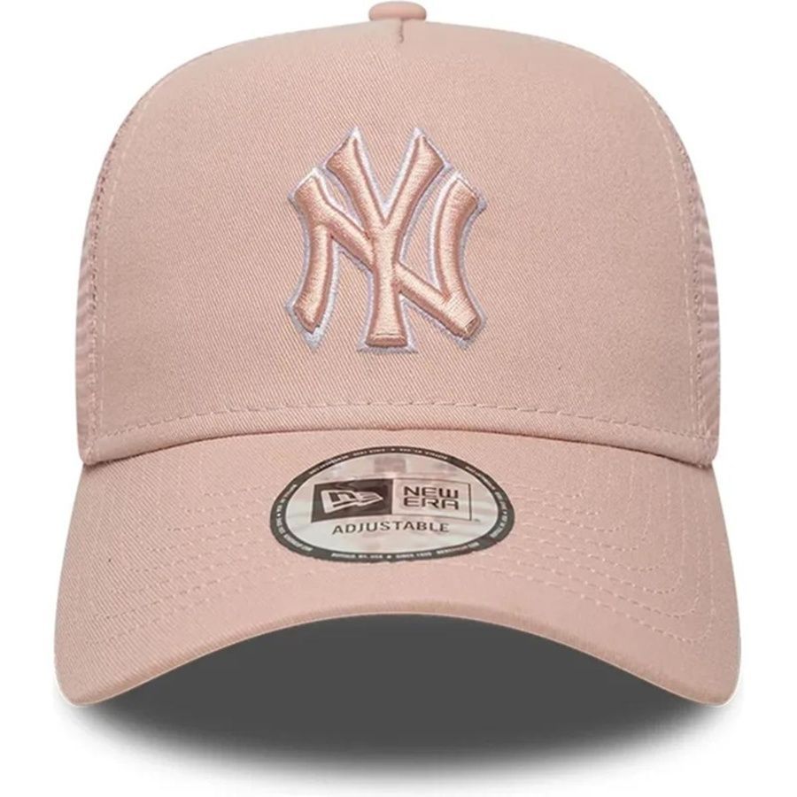 Кепка New Era New York Yankees Outline Trucker One size Pink (60675518) 8276631 фото