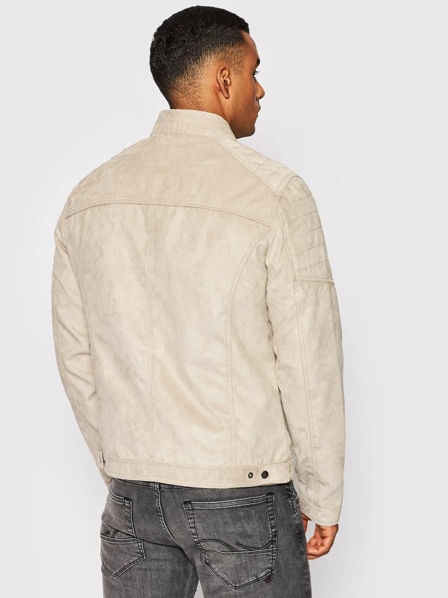 Чоловіча куртка Jack & Jones Rocky Suede Jacket (12147218) &mdash; Бежева 5770586 фото