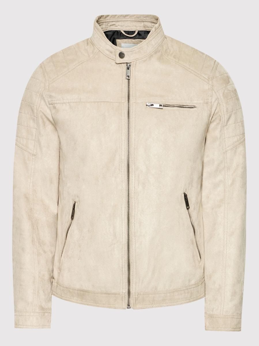 Чоловіча куртка Jack & Jones Rocky Suede Jacket (12147218) &mdash; Бежева 5770586 фото