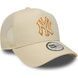 Кепка New Era New York Yankees Outline Trucker One size Beige (60856382) 8276648 фото 4