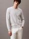 Чоловічий бавовняний светр Calvin Klein Monogram Logo L Grey (40JM306) 3488918 фото 1