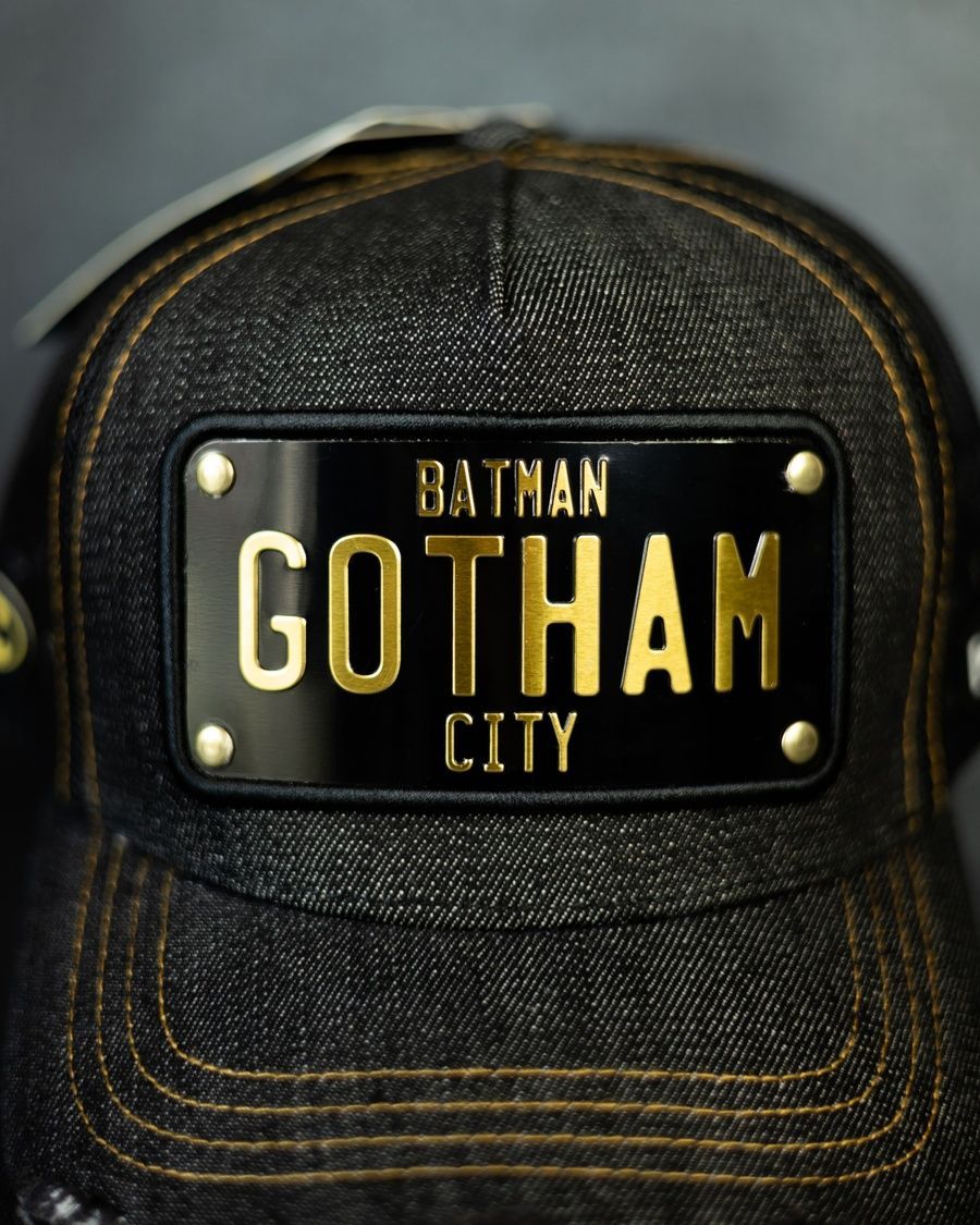 Кепка Capslab Gotham City Plate Batman One size Olive Grey (CL/DC6/1/CAS/BAT1) 7584361 фото