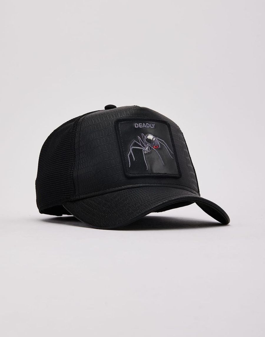 Кепка Goorin Bros Animal Farm DEADLY One size Grey (101-0821-BLK) 8183393 фото