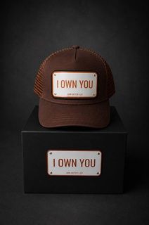 John Hatter & Co I OWN ALL Brown - Aluminium Cap One size (1-1023-U00) 8956095 фото