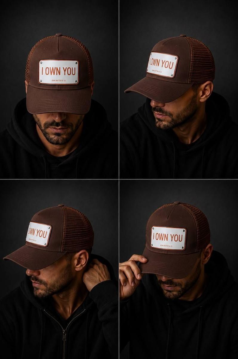 John Hatter & Co I OWN ALL Brown - Aluminium Cap One size (1-1023-U00) 8956095 фото