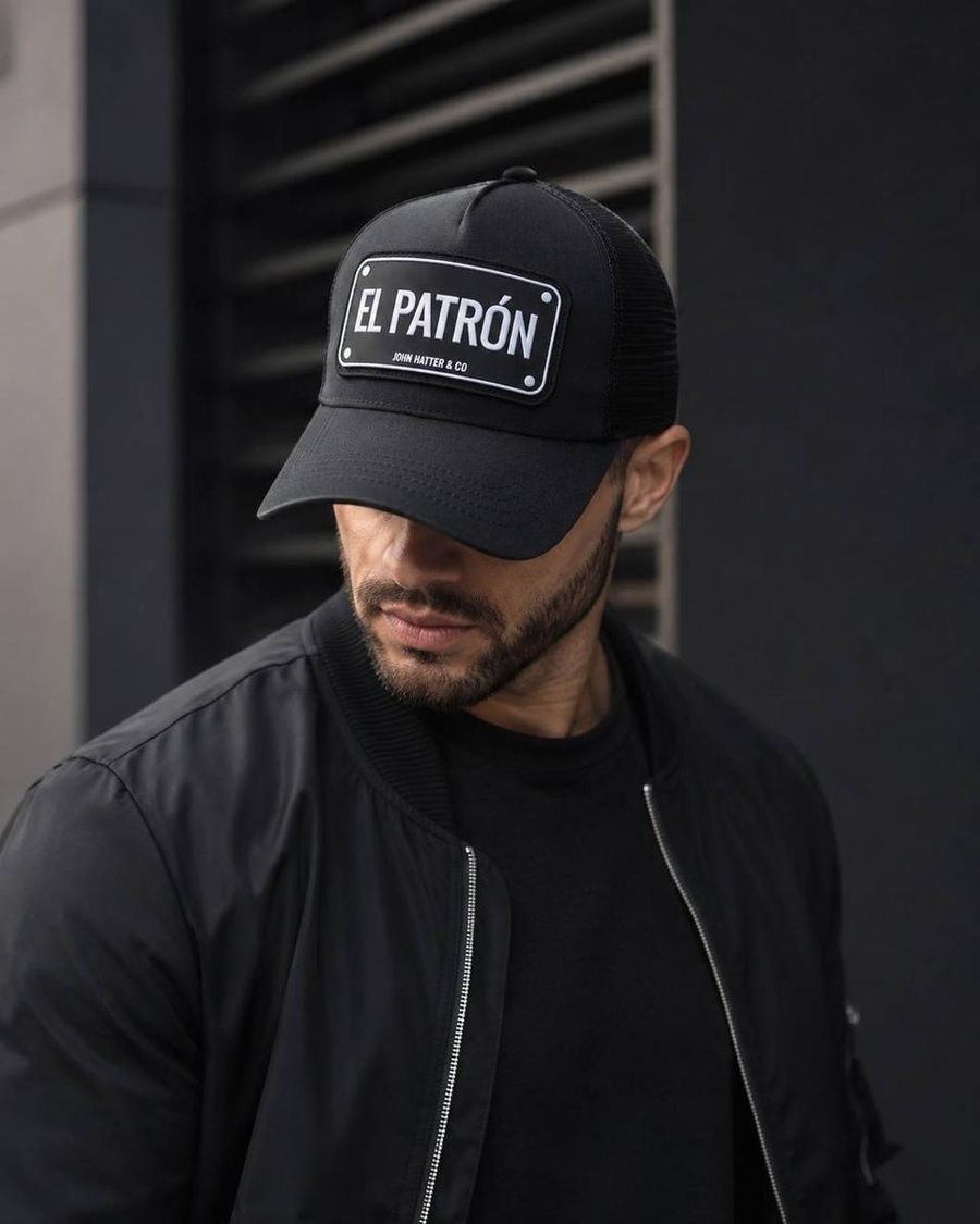 John Hatter & Co El Patron BLACK - Rubber Cap One size (R-1175-U00) 8814160 фото