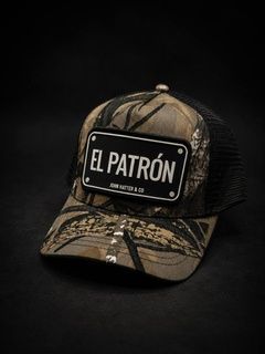John Hatter & Co EL PATRON CAMO/BLACK - Rubber Cap One size (R-1178-U00) 8958338 фото