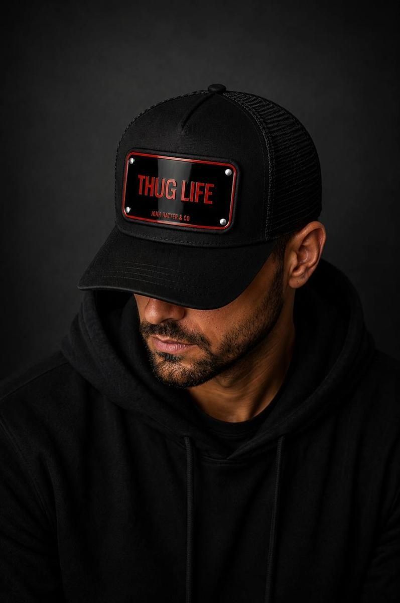 John Hatter & Co Thug Life Black - Aluminium Cap One size (1-1095-U00) 8958354 фото