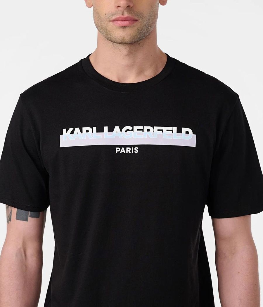 Karl Lagerfeld Logo Tee Black M 101-235 1689610 фото