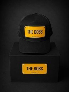 John Hatter & Co THE BOSS Black - Aluminium Cap One size (1-1094-U00) 8958364 фото