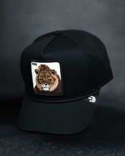 Кепка Goorin Bros Animal Farm Brim King Lion Over One size Black (101-1323) 6242994 фото