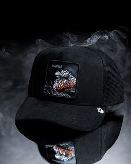 Кепка Goorin Bros Animal Farm MAMBA SUEDE Limited Collection One size Black (101-1818) 4411385 фото